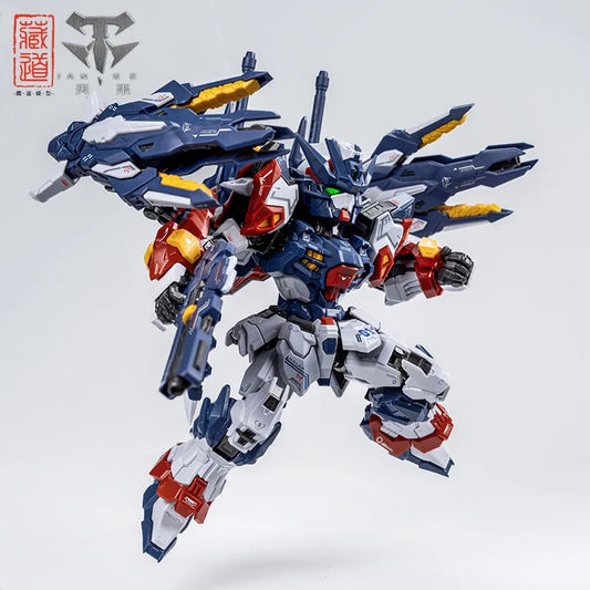 Cangdao Model Chuangshen Tgm Series Tianfa Tianwe Sd-Style Abs Model Kit Plastic Model Mecha Action Figures Collectible Toy Gift