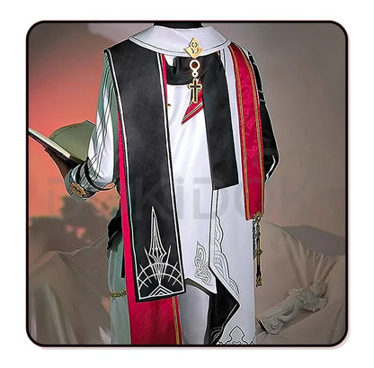 Kevin Kaslana Otto Apocalypse Cosplay Game Honkai Impact 3rd 【S-2XL】DokiDoki-R Kevin Cosplay Costume Honkai Cosplay  Plus Size