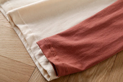 Summer New American Retro Long-sleeved O-neck 3D Letter Printed T-shirt Men's Fashion Simple 100%Cotton Washed Casual Sport Tops