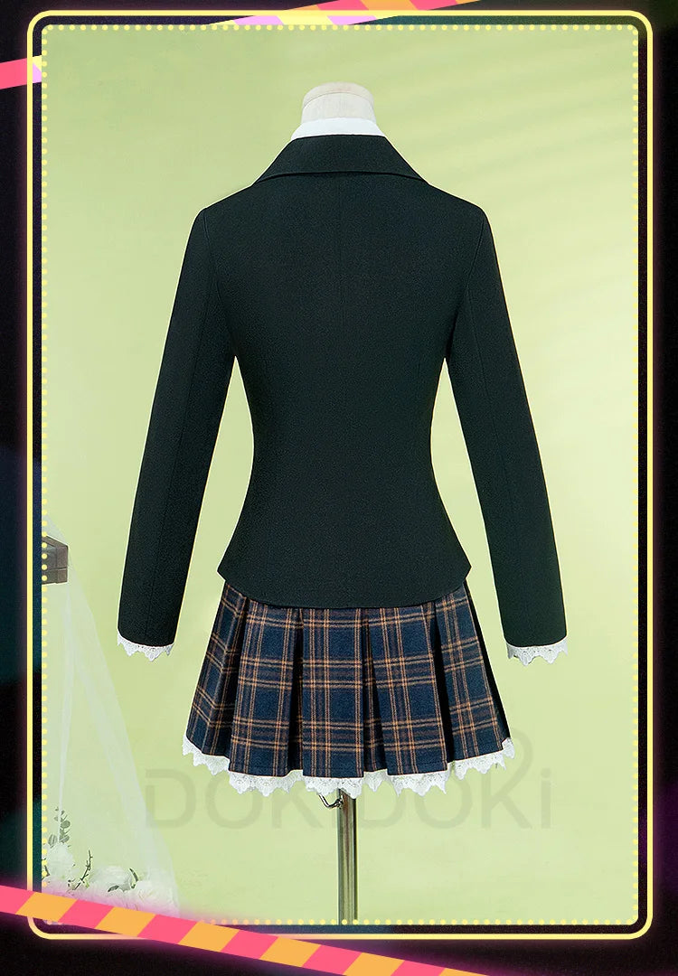 Stocking/Panty Cosplay Costume Anime Cosplay 【S-2XL】DokiDoki-R Female Cute School Uniform Stocking Panty Cosplay Plus Size