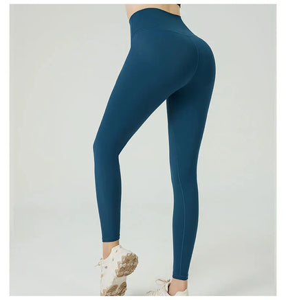 The Codex Seamless Yoga Leggings for Women – Athletic Gym Workout Fitness Pants Tights