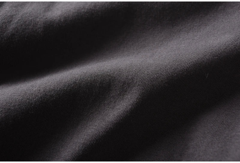 2025 Summer New American Retro Short-sleeved O-neck 3D Letter Printed T-shirt Men's Fashion 100% Cotton Washed Casual Sport Tops