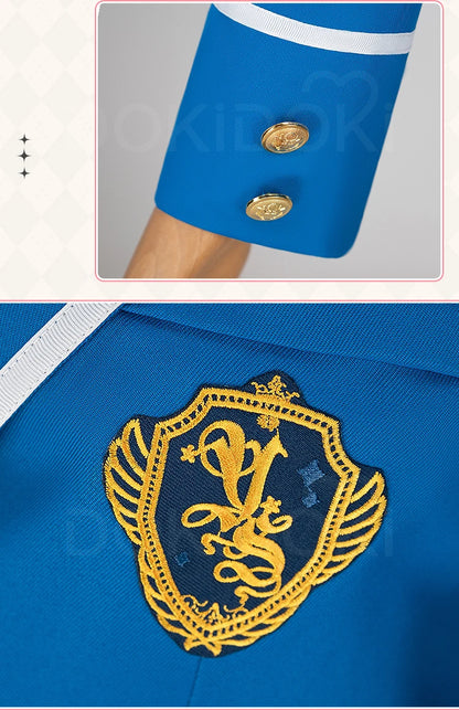 Anzu Heroine Costume Cosplay Game Ensemble Stars【S-3XL】DokiDoki-N ES Costume Women School Uniform Plus Size