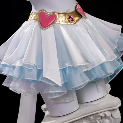 Anime New Panty Stocking with Garterbelt Pantiel Panty Anarchy Cosplay Costume Angel Skirt Wings Halloween for Women Girls Prop