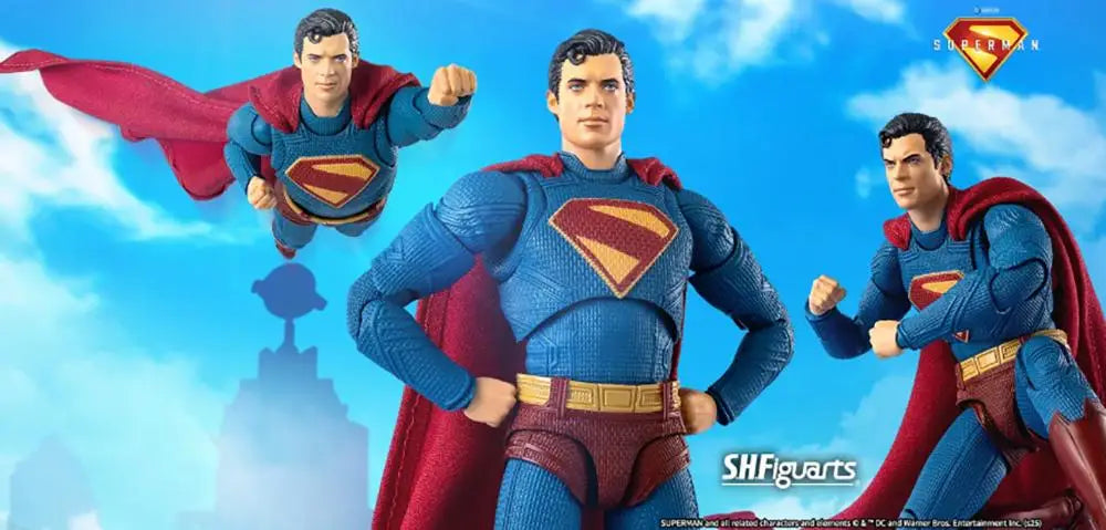 Bandai S.H.Figuarts Superman 165mm PVC Model 2025