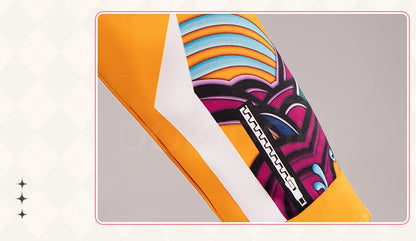 IN STOCK Rumii Zoeyy Miraa Cosplay Costume【XS-3XL】DokiDoki-N Women Yellow Suit Rumii Costume Halloween Cosplay How It's Done