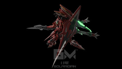 1/72 GM-GODOMO GM-001 Solaridian Series Pre-Assembled Alloy Skeleton Action Figure Detachable Parts Assembly Model Toy Boy Gifts