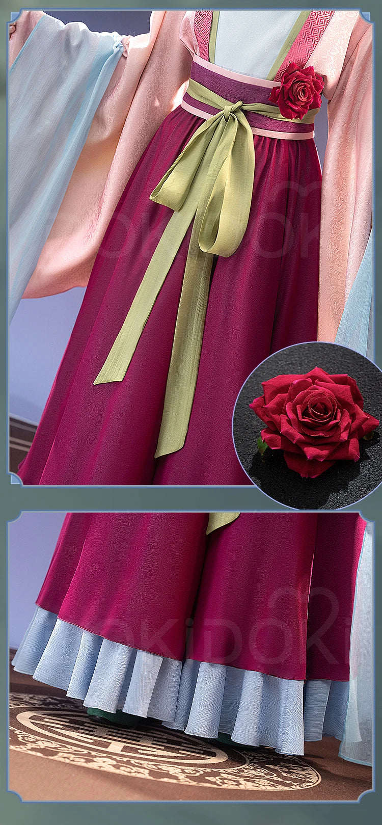 IN STOCK Maomao Cosplay Costume Anime The Apothecary Diaries【XS-3XL】DokiDoki-SR Mao Mao Upgraded Dress Plus Size