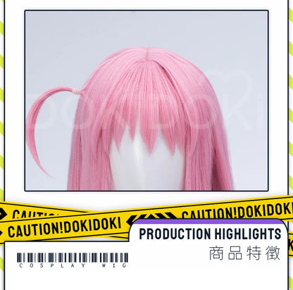 IN STOCK Gotou Hitori Wig Anime Bocchi the Rock! DokiDoki Cute Pink Short Hair Gotou Hitori Childhood Women Cosplay Wig