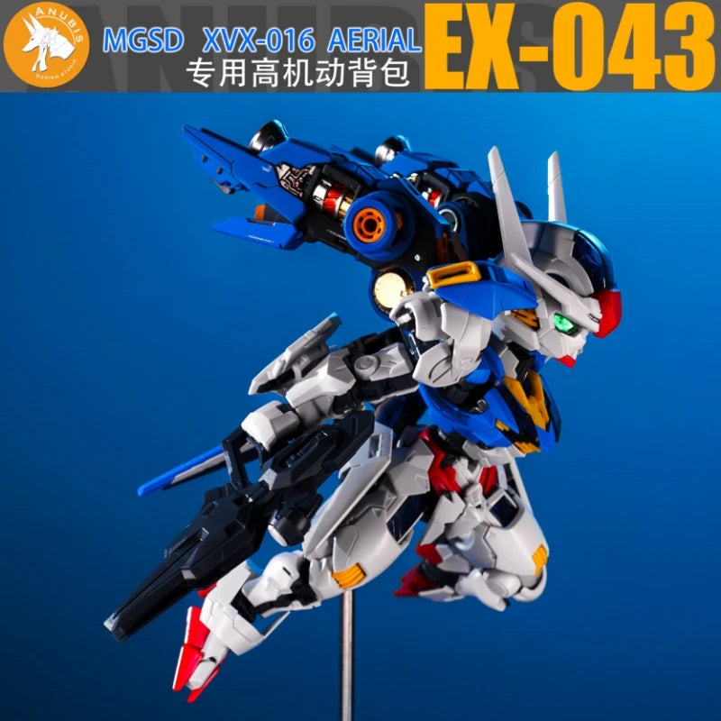 ANUBIS Studio AERIAL XVX-016 MGSD Flying Backpack EX-043 3D Print Details Upgrade Accessorise Assembly Model Kits Toys Accessory