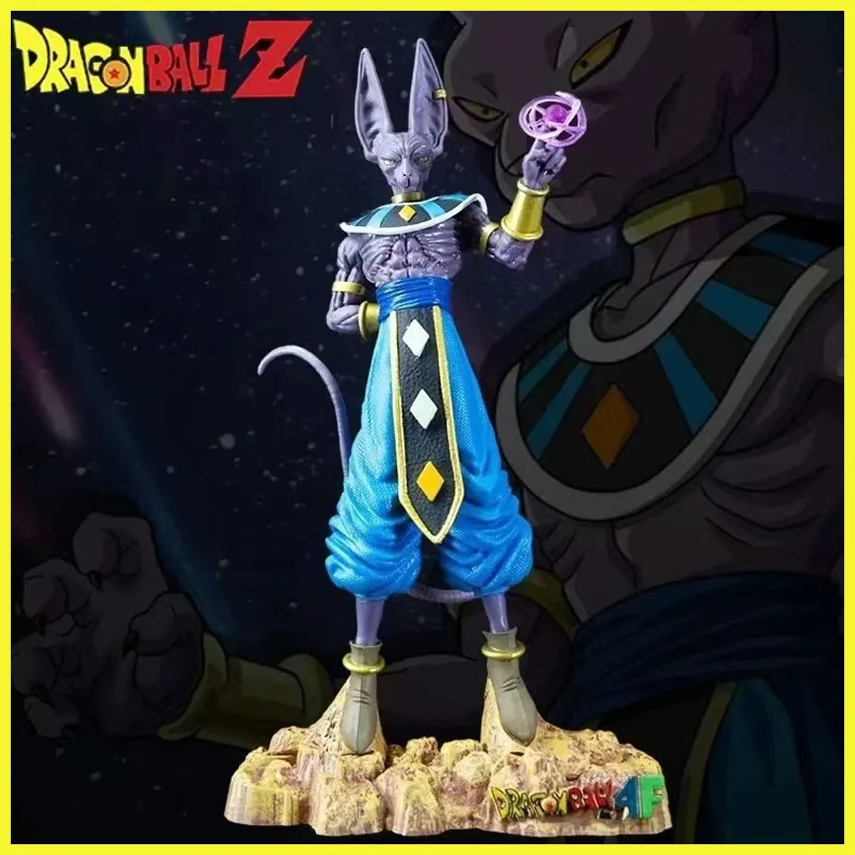 30cm Dragon Ball Z Figures Super God of Destruction Beerus Action Figures Collection Decoration Model Statue Toys Birthday Gift