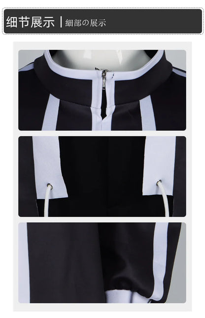 Shiki Ichinose Cosplay Costume Rasetsu Uniform Anime Tougen Anki Jin Kougasaki Coat Rasetsu Academy Halloween for Women Men Cos