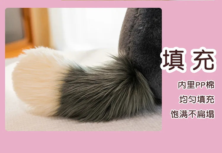 45/60/80cm Big Size Disney Lucifer Kawaii Anime Plush Stuffed Doll Room Decoration Cartoon Plushie Pillow Ornament Children Gift