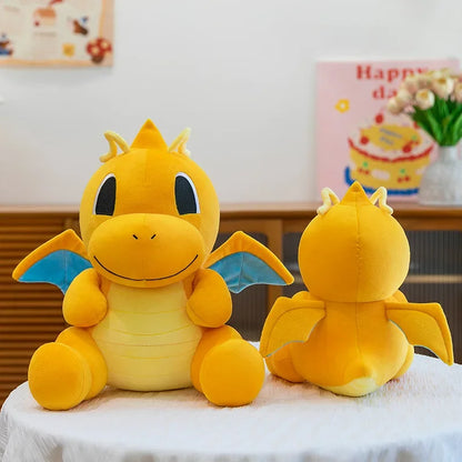 17/47cm Dragonite Pokemon Pillow Doll Lucario Plush Pokémon Plushie Anime Stuffed Toys Charizard Birthday Soft Gift for Children