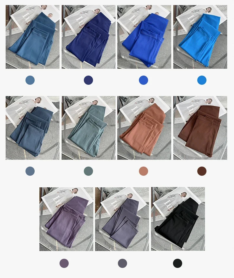 Women High Waist Seamless Breathable Yoga Pants Naked Feeling Leggings for Gym Running Cycling