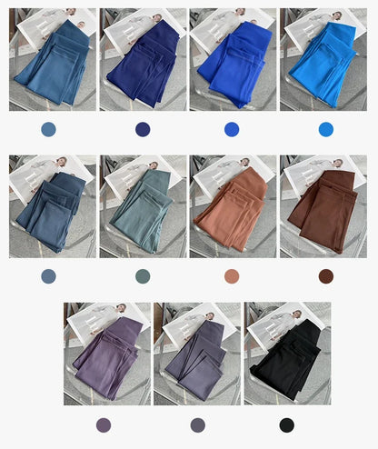 Women High Waist Seamless Breathable Yoga Pants Naked Feeling Leggings for Gym Running Cycling