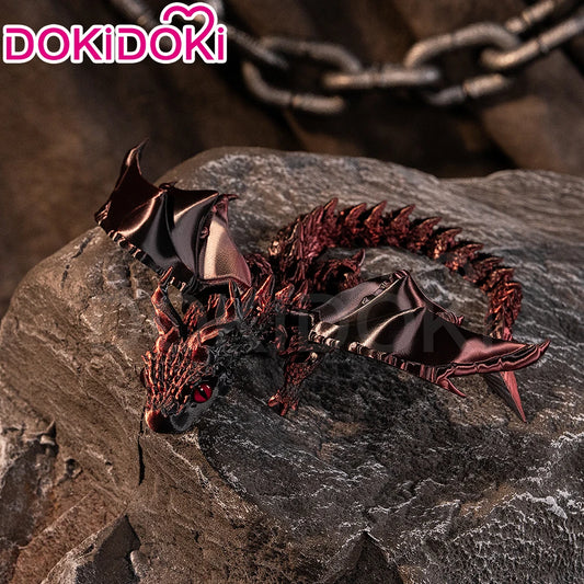 IN STOCK Sylus Baby Dragon Cosplay Props Game Love and Deepspace DokiDoki 30cm Poseable Dragon Wings Sylus Cosplay