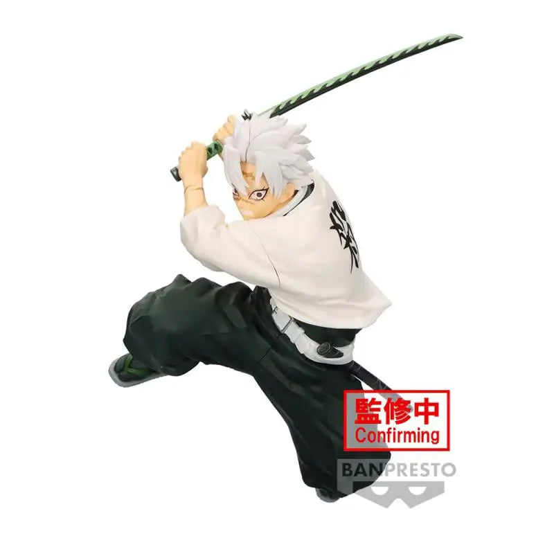 In Stock Original Banpresto Vibration Stars Demon Slayer Shinazugawa Sanemi Sabito Anime Action Figure Model Boxed Toys Genuine