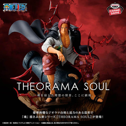Banpresto One Piece Shanks Figure 24cm PVC Model
