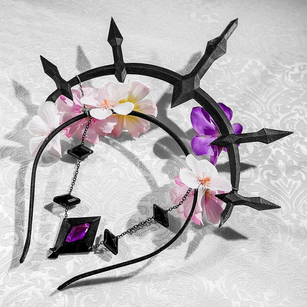 Honkai Star Rail Castorice Cosplay Costume Wig Dress Headwear Luminous Props Halloween Party for Women Girls Carnival Cos iCoser