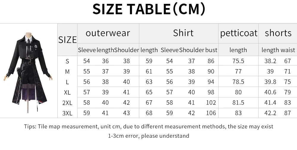 Love and Deepspace Heroines Cosplay Costume Wig New Combat Uniform Deepspace Hunter Abysswalker Halloween Party for Women Girls