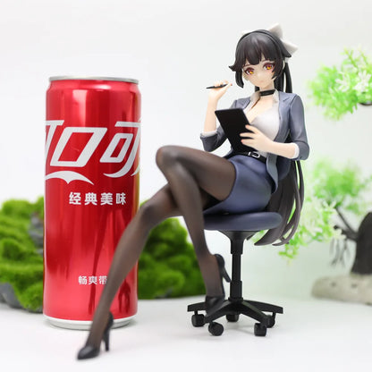 18cm Azur Lane Takao Ver Girl 1/6 Figure Pvc Action Anime Model Game Statue Adult Collectible Doll Toys Xmas Gift