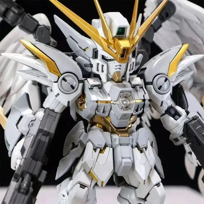 GL Model Wing Zero Snow White EW MGSD XXXG-00W0 Assembly Model Kit Toys Action Figures Model Kits Robot Plastic Hobby Kids Gift