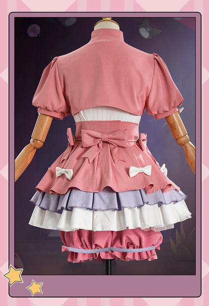 UWOWO Collab series: Game Identity Crossover II Cheerleader Cosplay Costume Pink Costume