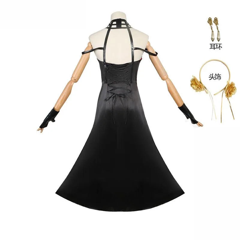 HOMCHEE TRENDS Yor Forger Cosplay Set Adult Cotton Polyester