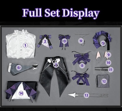 Vivian Banshee Cosplay Costume Game Zenless Zone Zero【S-2XL】DokiDoki-R ZZZ VVA Vivian Cosplay Plus Size