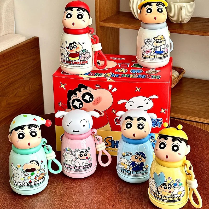 Original Crayon Xiaoxin Insulated Cup Blind Box Cute Large Capacity Portable Water Cup Christmas Surprise Girl Gift Mystery Box