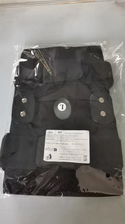 1pc Adjustable Hinged Knee Brace Knee Joint Support Wrapped