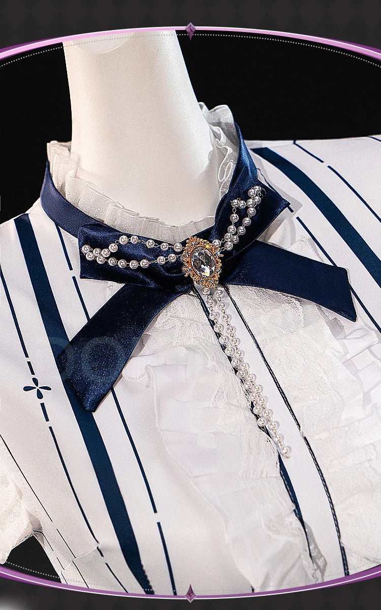 IN STOCK Nikki Cosplay Costume Game Infinity Nikki【S-3XL】DokiDoki-R Women Cute Lolita Dress Floral Memory Plus Size