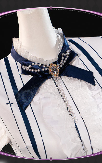 IN STOCK Nikki Cosplay Costume Game Infinity Nikki【S-3XL】DokiDoki-R Women Cute Lolita Dress Floral Memory Plus Size