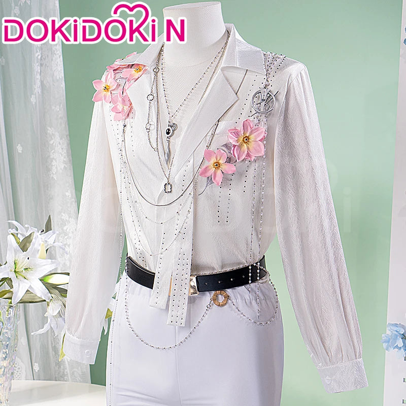 Sylus Rafayel Xavier Zayne Caleb Cosplay Game Love and Deepspace M-3XL Dokidoki-N Spring Flower Plus Size - Costume