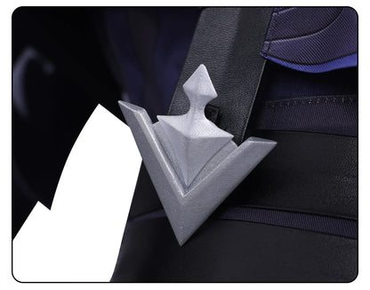 Genshin Impact Kyryll Chudomirovich Flins Cosplay Costume Wig Uniform Halloween Party for Women Men Carnival Role Play Outfit