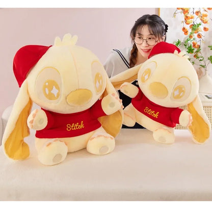 35/60CM Disney Lilo & Stitch Doll Cartoon Plush Toy Cute Anime Soft Stuffed Kawaii Golden Stich Plushie Kids Birthday Gifts