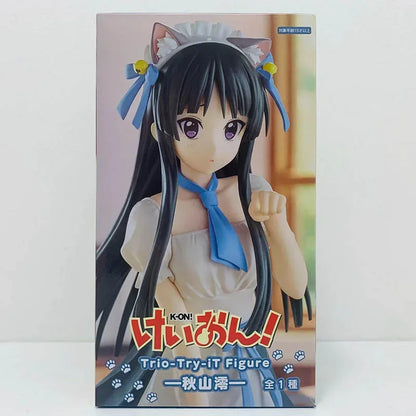 FuRyu K-ON Trio PVC Anime Figure Model 21-22CM - Akiyama Mio