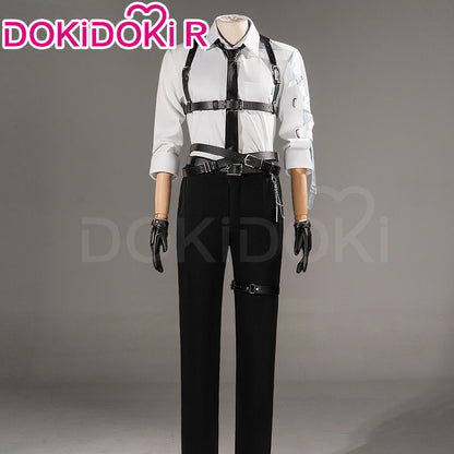 IN STOCK Sylus Rafayel Xavier Zayne Cosplay Costume Game Love and Deepspace【XS-2XL】DokiDoki-R White Grey Halloween Plus Size