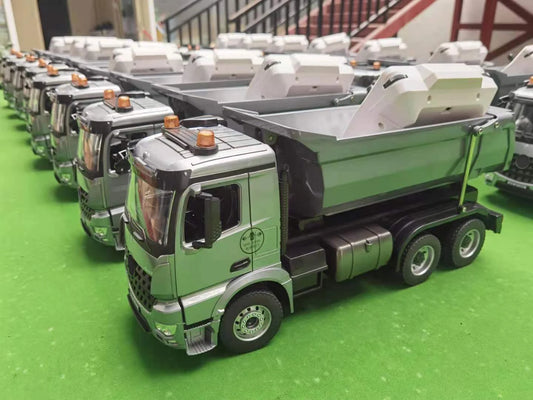 Double E 1/20 E590 Alloy Rc Truck Crawler 2.4g Remote Controlled Car Model Dump Trucks Tractor Cars Toy Boys Childrens Gift