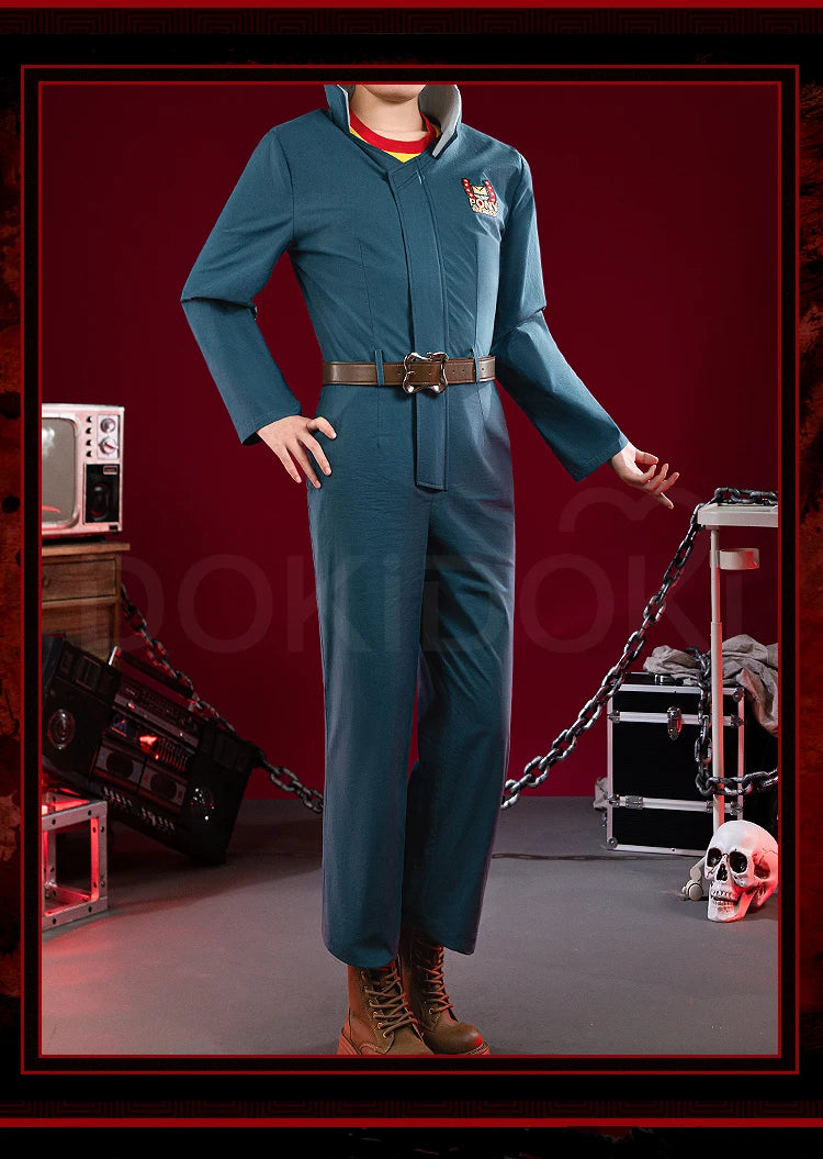 IN STOCK Anya Curly Daisuke Cosplay Costume Game Mouthwashing【XS-3XL】DokiDoki-R Uniform Halloween Anya Cosplay Wig Plus Size