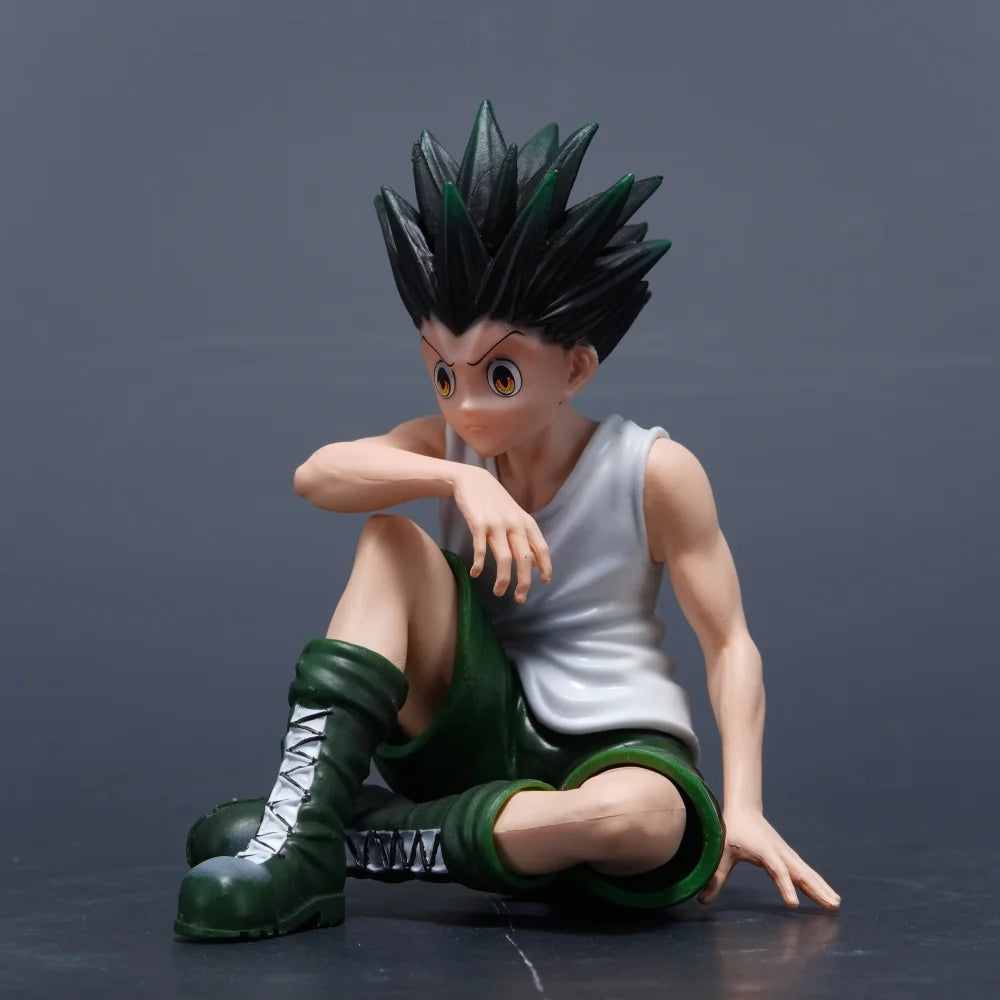 11cm Anime Hunter x PVC Action Figures Gon Freecss Killua Zoldyck Model Toys Collection Gifts