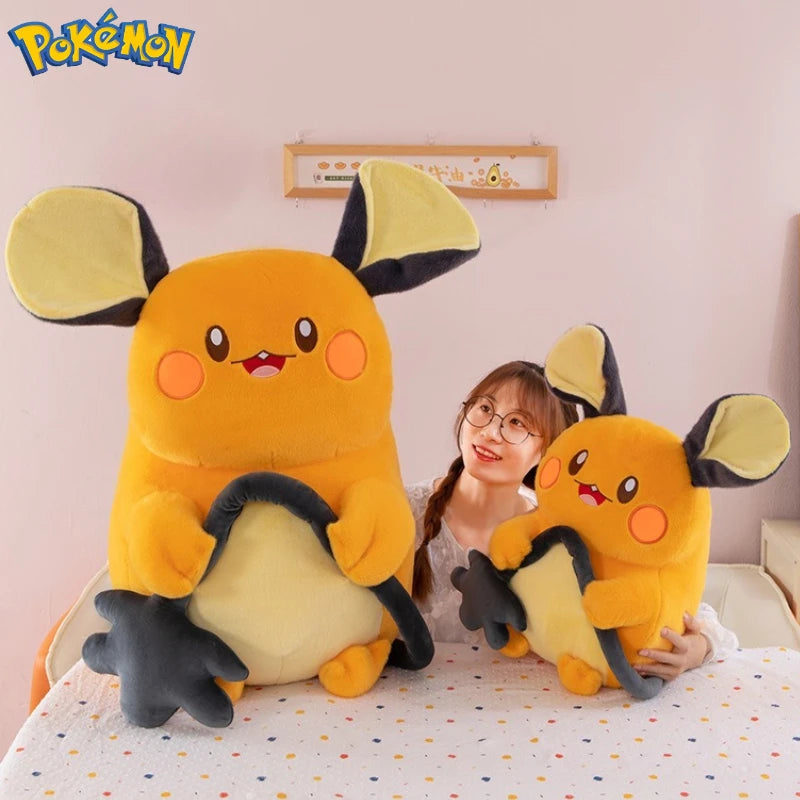 70CM Big Size Pokemon Plushies Dedenne Cartoon Anime Peluche Kawaii Ornament Comfortable Soft Doll Children Toy Cushion Gift
