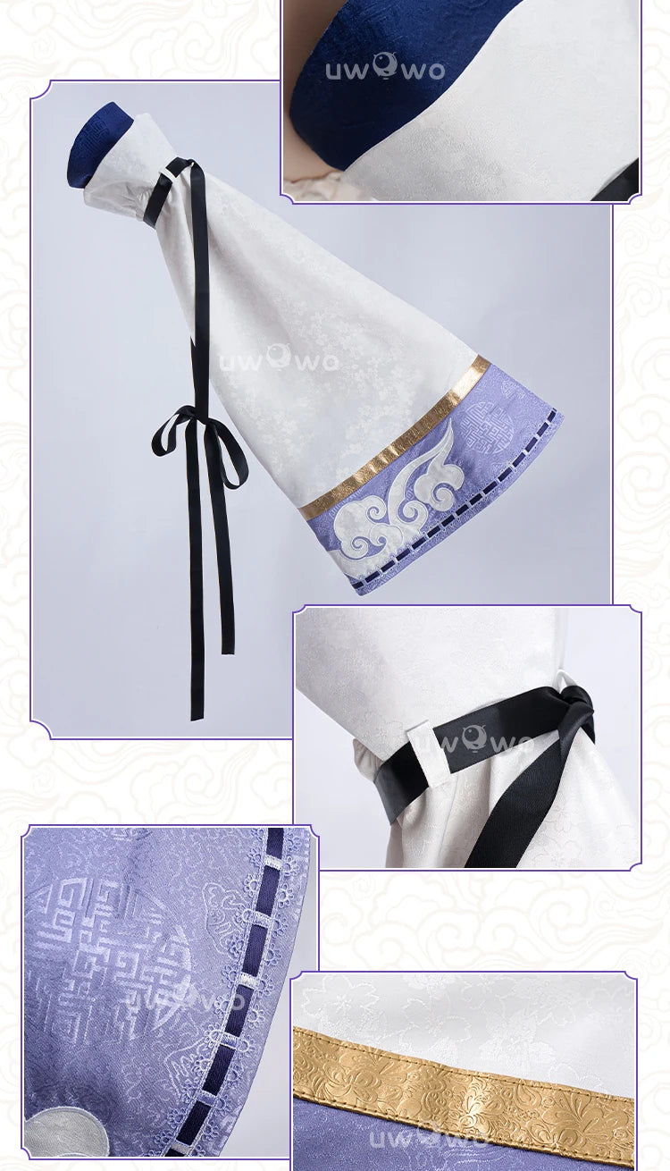 PRE SALE UWOWO Robin Cosplay Game Honkai Star Rail Fanart Robin Jiangshi Chinese Zombie Cosplay Costume Halloween Costume