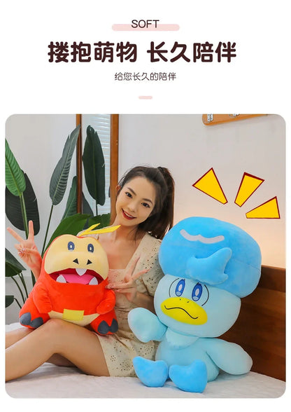 Pokemon Plushie Toys Sprigatito Quaxly Fuecoco Pokémon Scarlet and Violet Anime Plush Stuffed Dolls Christmas Gift for Childrens