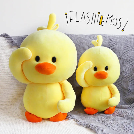 10-28cm Dancing duck Plush Soft Toys Ducks Doll Plush Toy Korean Netred Wearing Hyaluronic Acid Little Yellow Duck Doll Ducks
