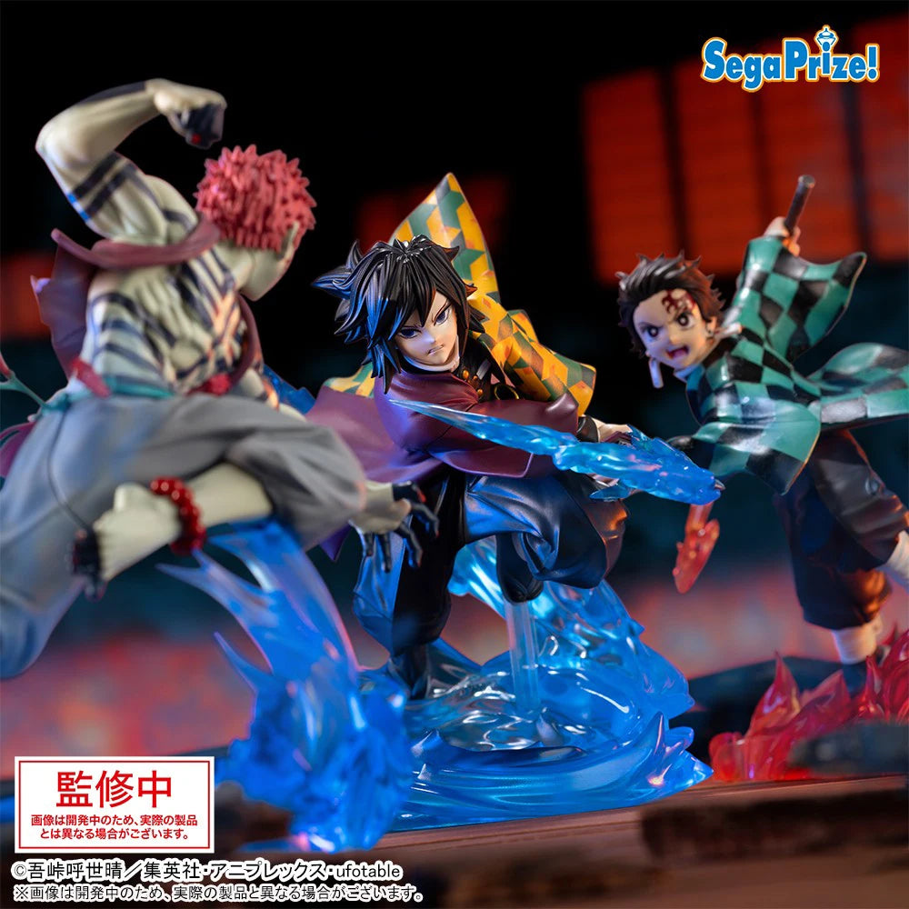 Bandai Demon Slayer Kamado Tanjirou Tomioka Giyuu Akaza PVC Model