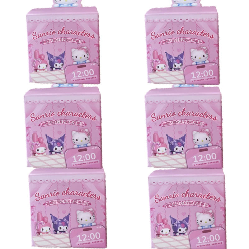 Kt Cat Bow Sweetheart Series Blind Box Trendy Toy Cute Doll Mini Phone Case Computer Decoration Desktop Ornament Surprise Gifts