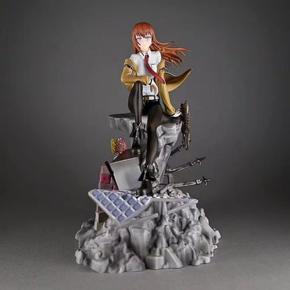 Makise Kurisu Anime Figure Beauty Model Fate Stone Gate Game Collect Gifts Desktop Decorations Fan Gifts 25.5cm ornament