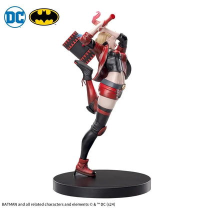Harleen Quinzel Action Figure Genuine Sega Harley Quinn Figures Model The Clown'S Girl Statue Customized Toys Kid Birthday Gifts